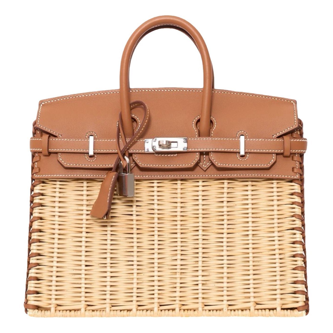 Hermes Birkin 25 Handbag Gold Swift Leather 2022