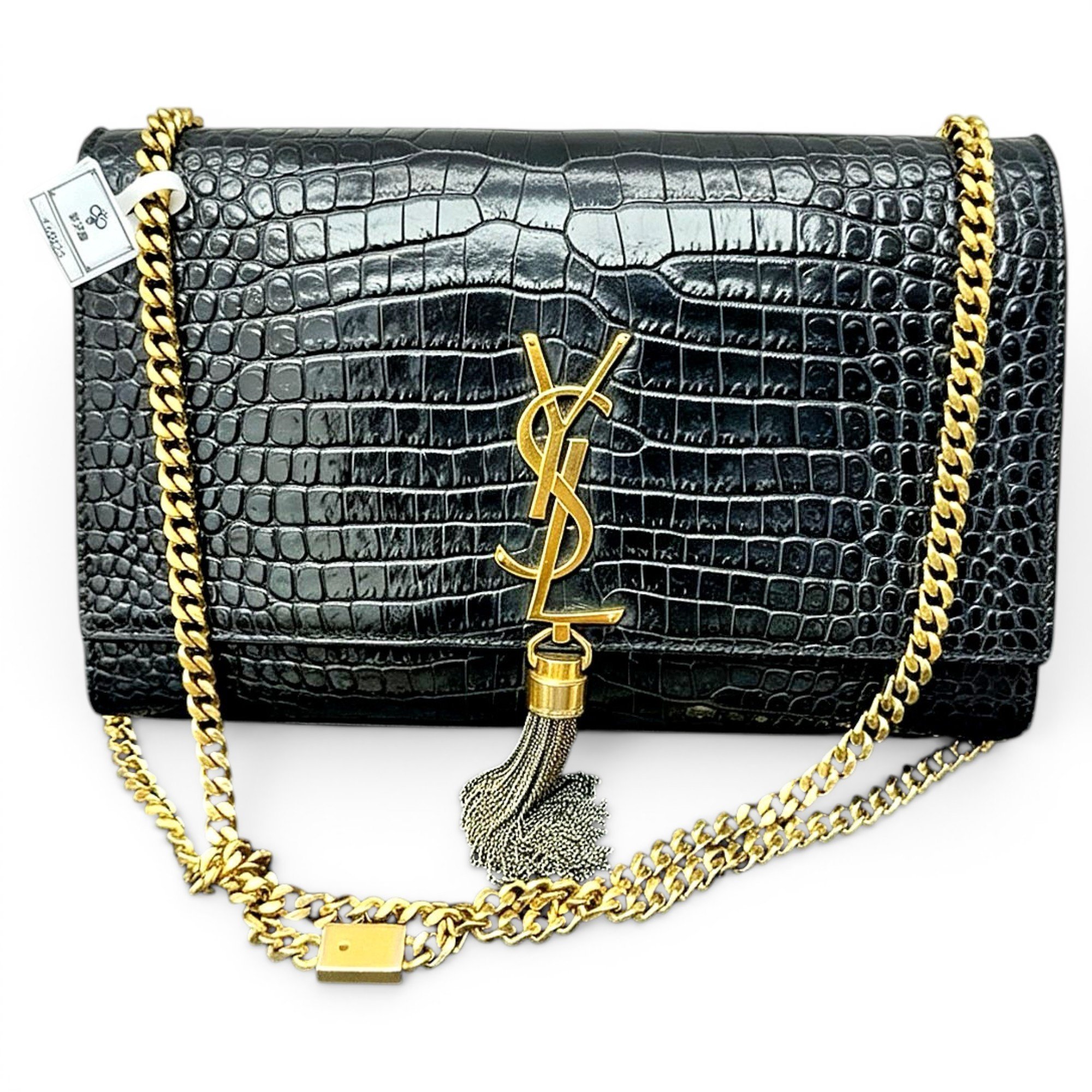 Pompom Kate leather handbag