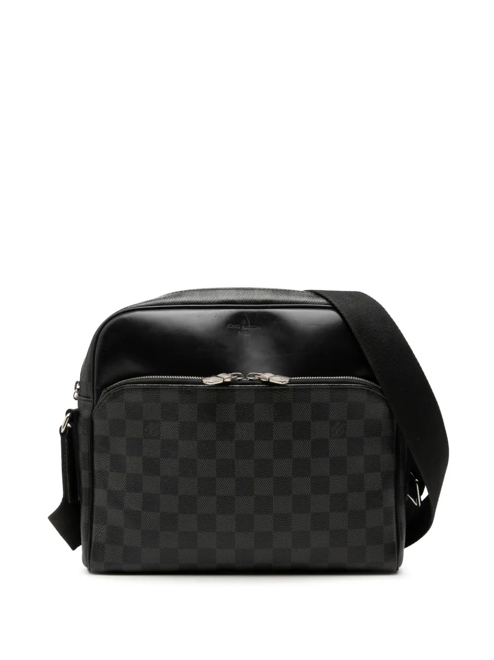 2017 Damier Graphite Dayton Reporter MM crossbody bag