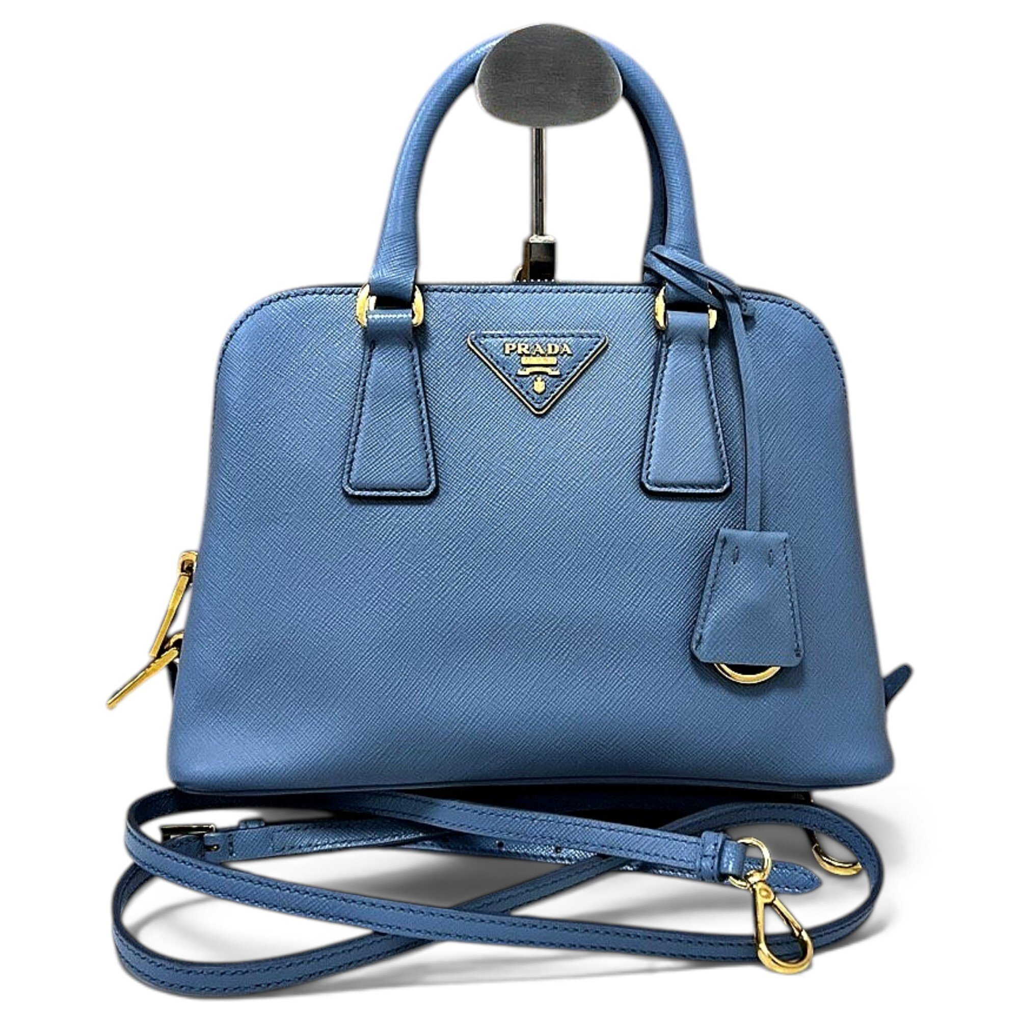 Promenade leather handbag