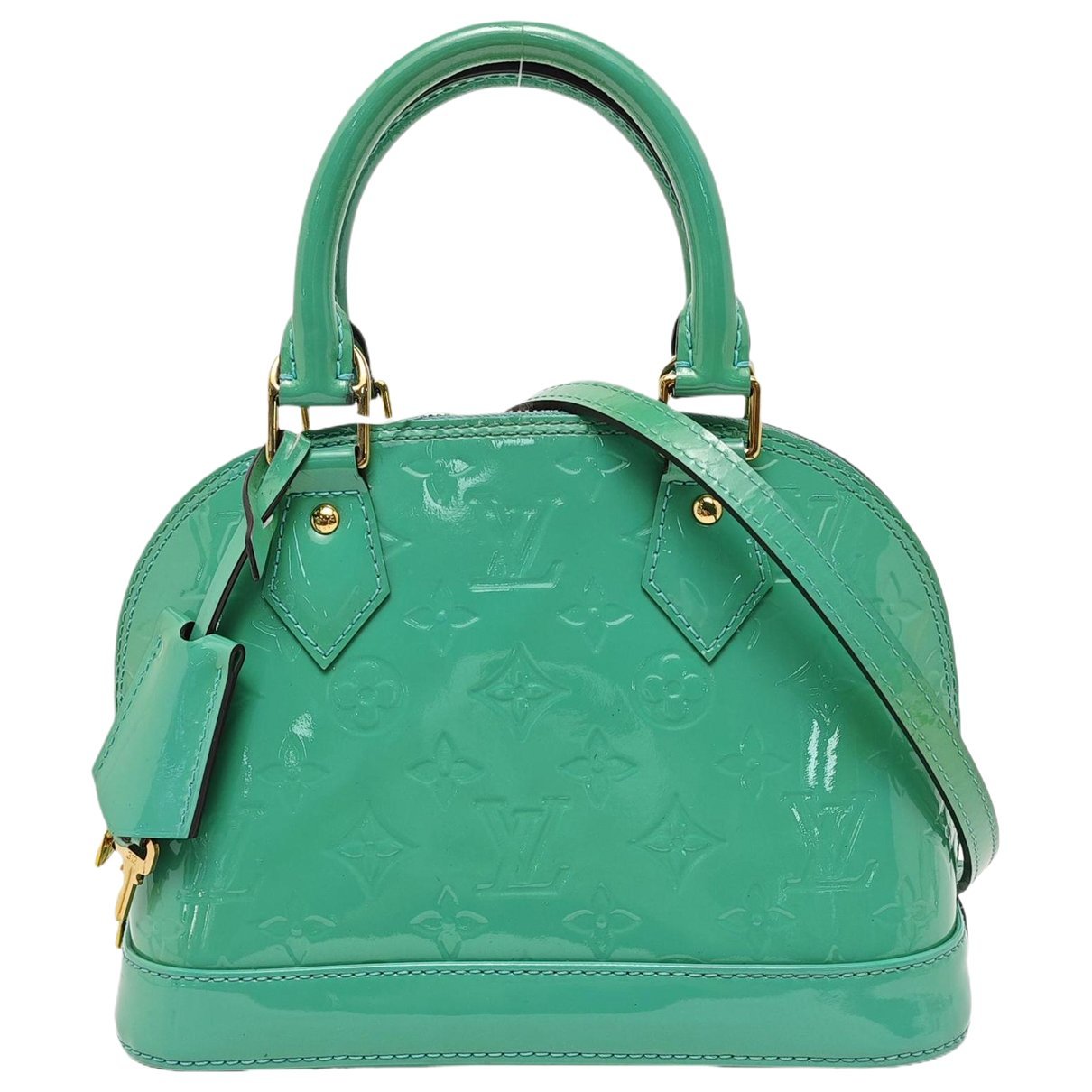 Alma BB patent leather handbag