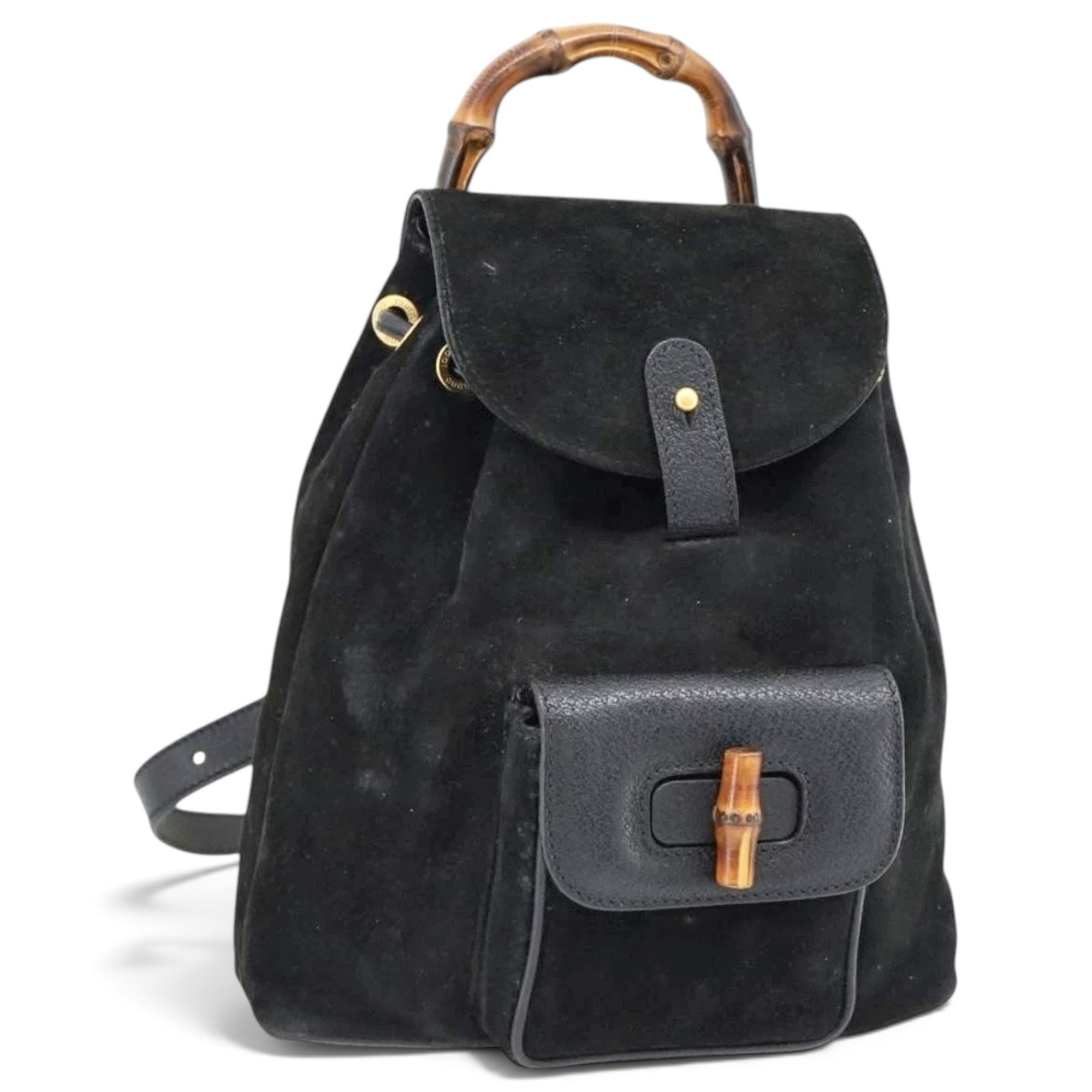Bamboo Tassel Oval backpack