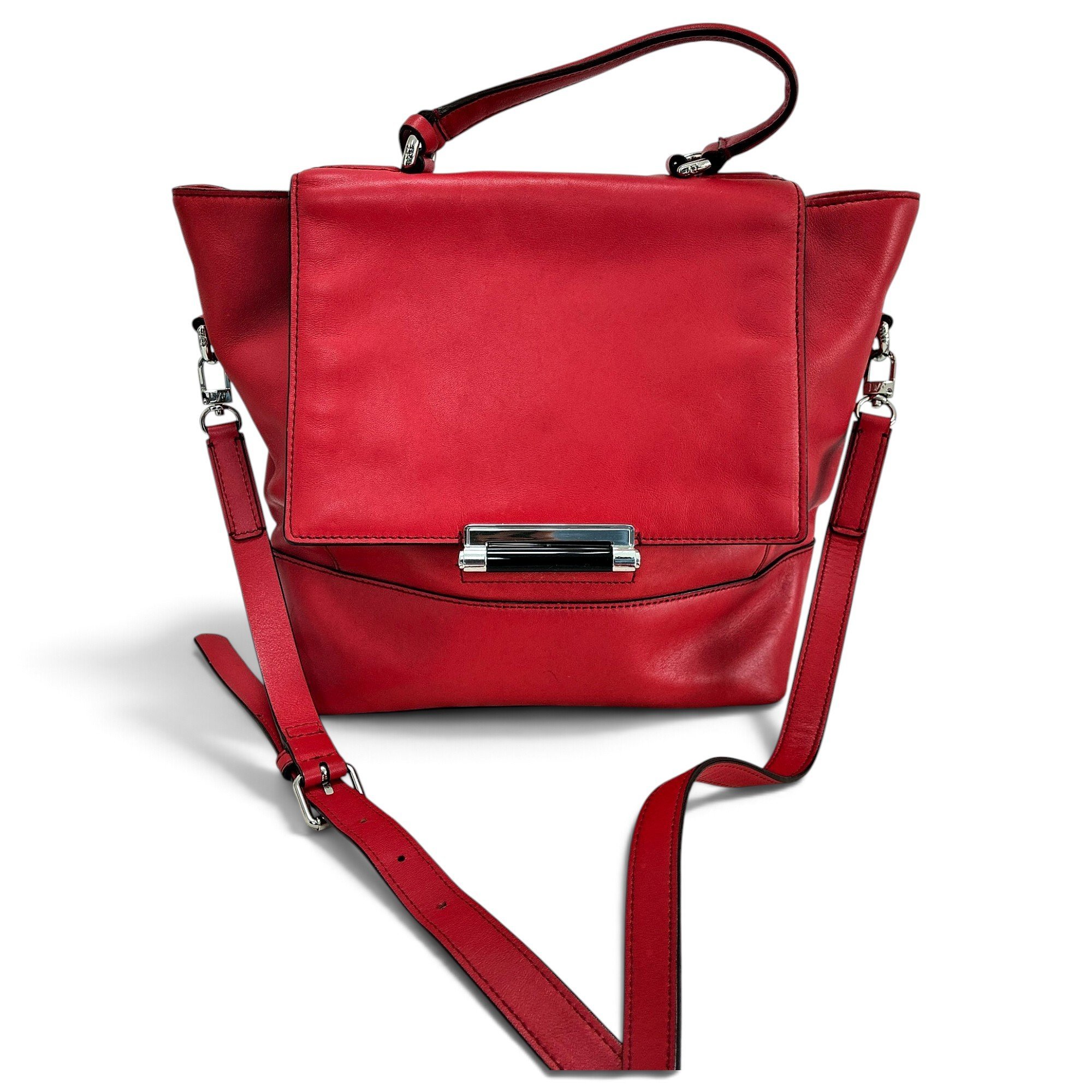 Leather tote