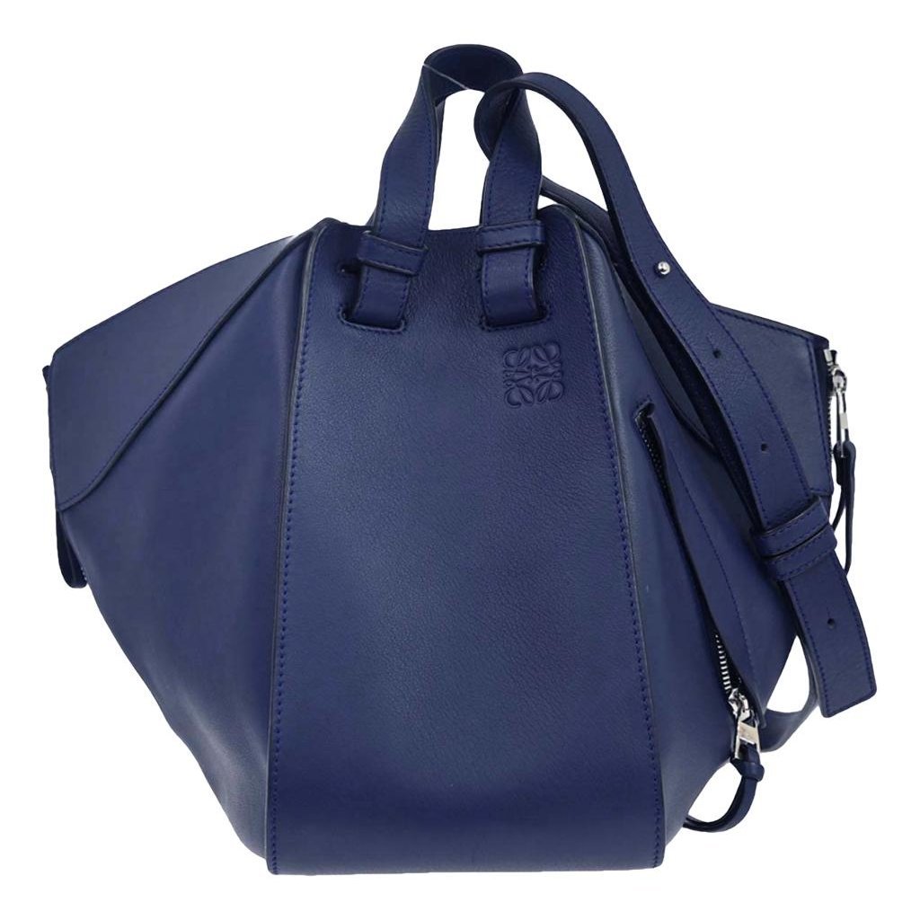 Hammock leather handbag