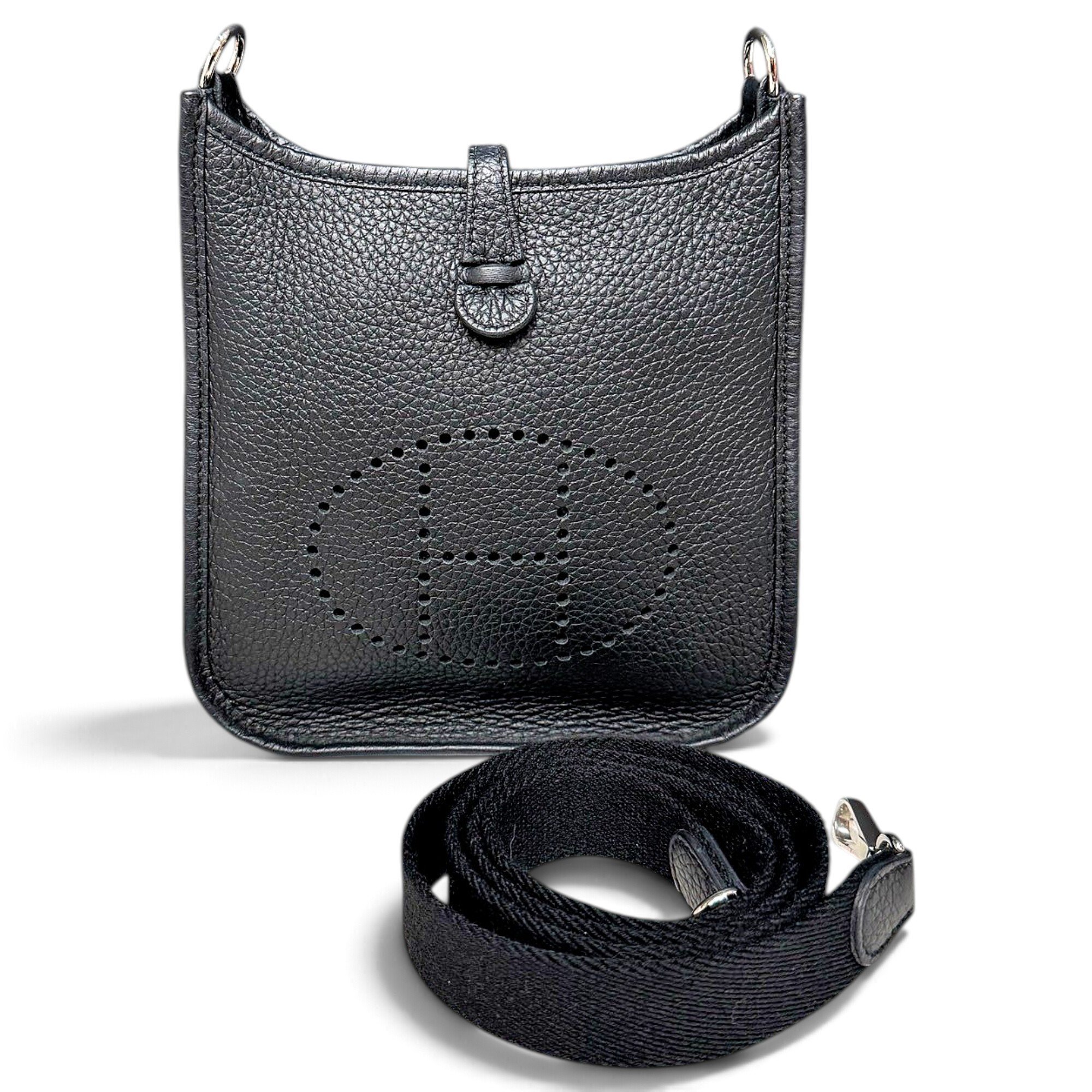 Mini Evelyne leather handbag