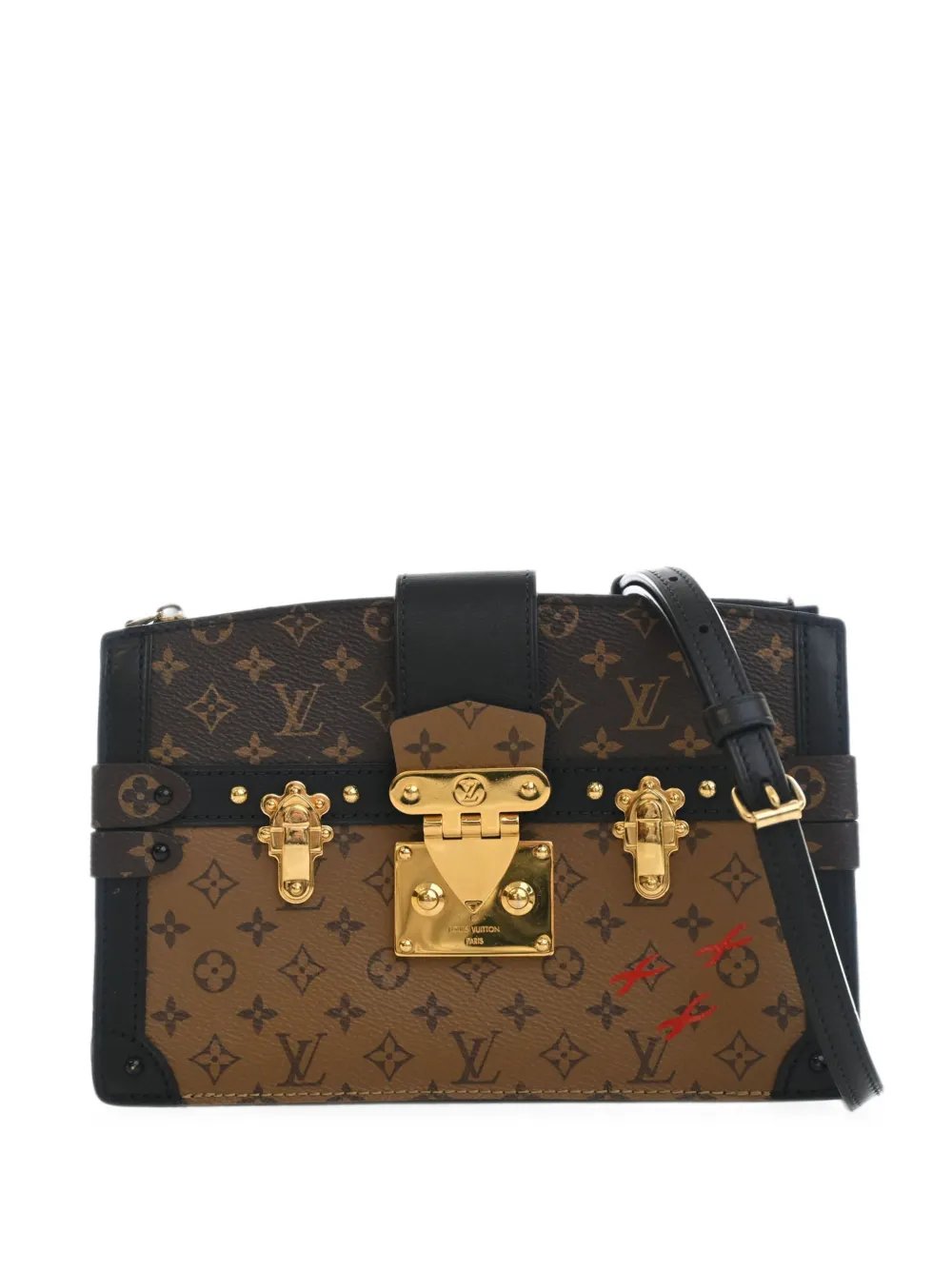 2021-2026 Monogram Reverse Trunk Clutch crossbody bag