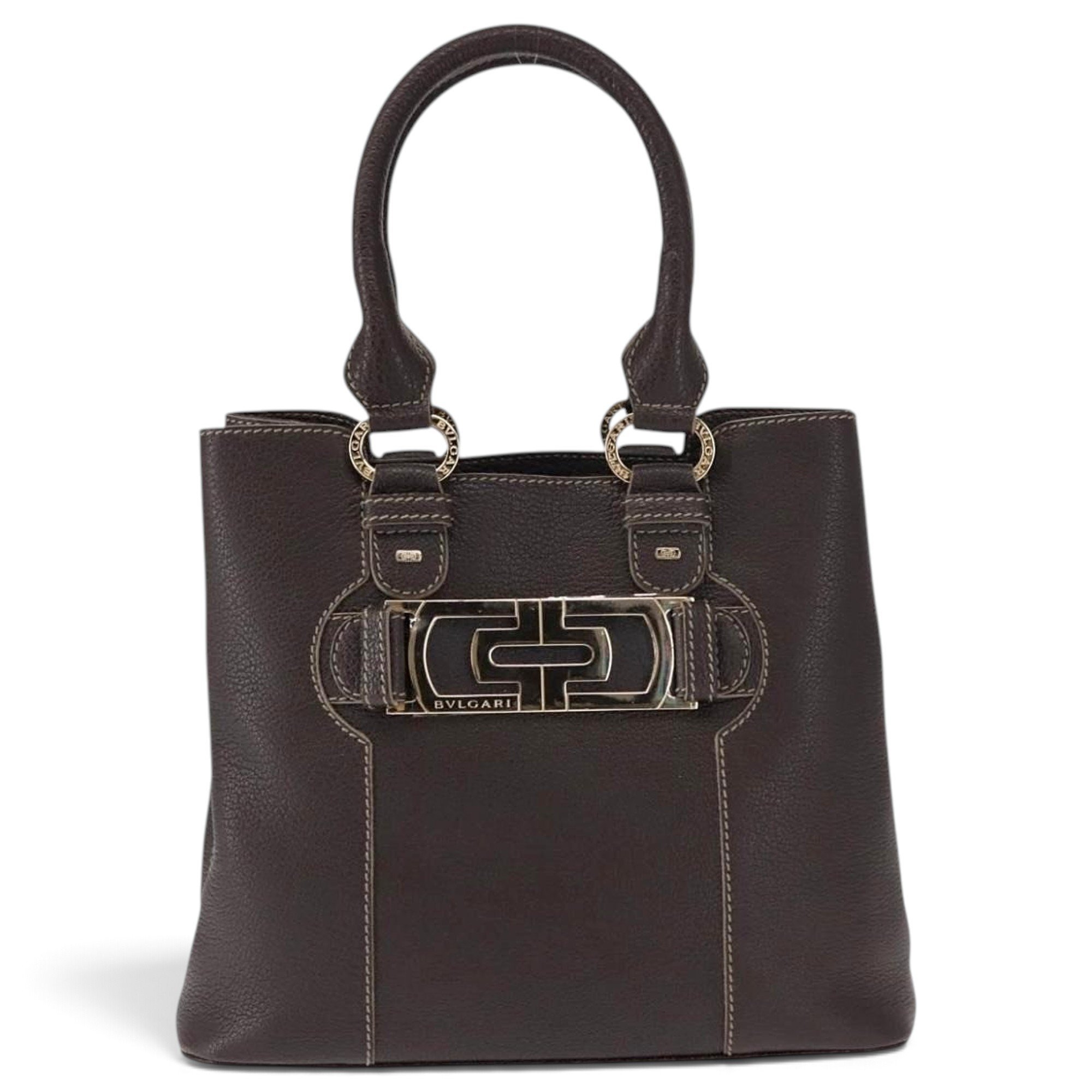Leather handbag