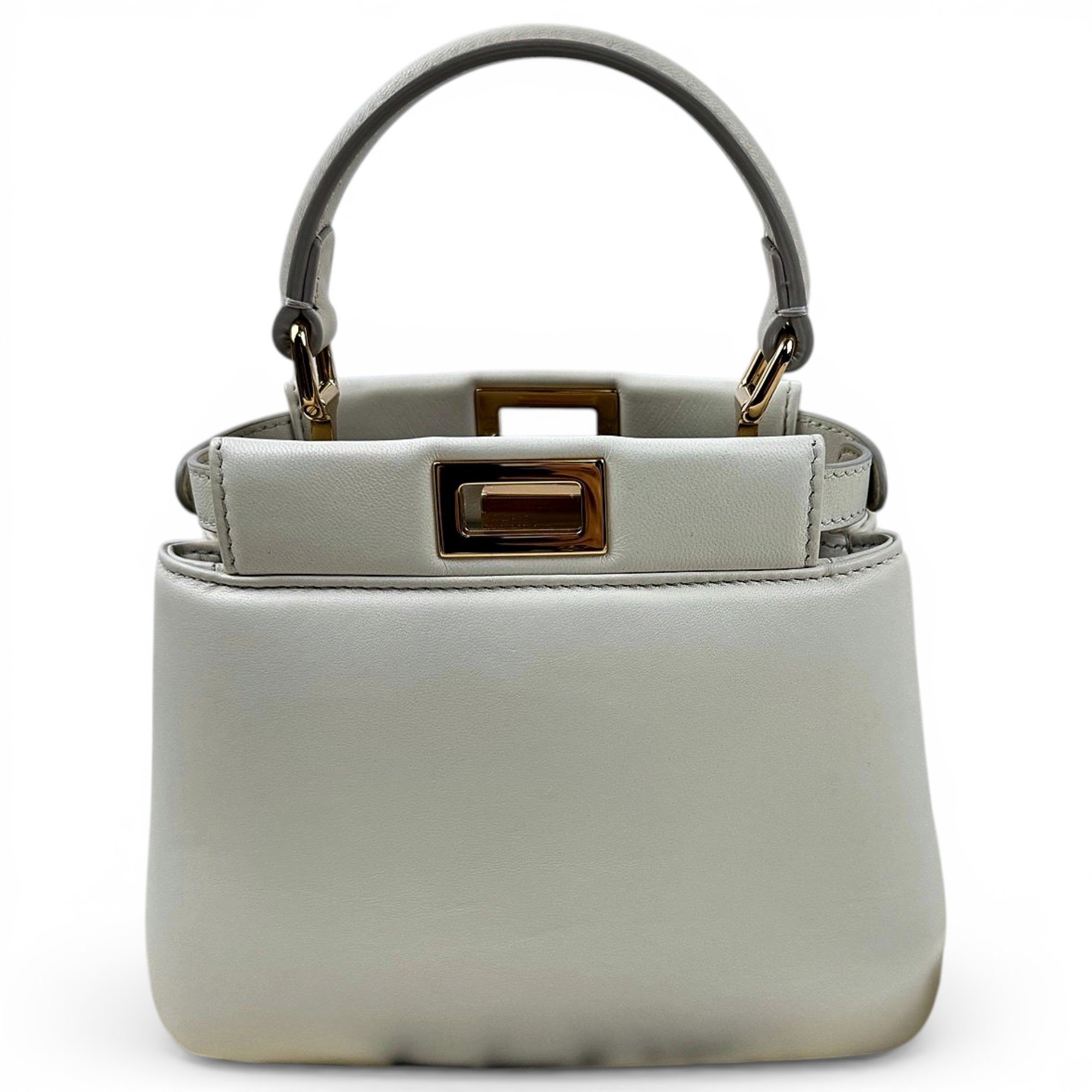 Peekaboo leather handbag