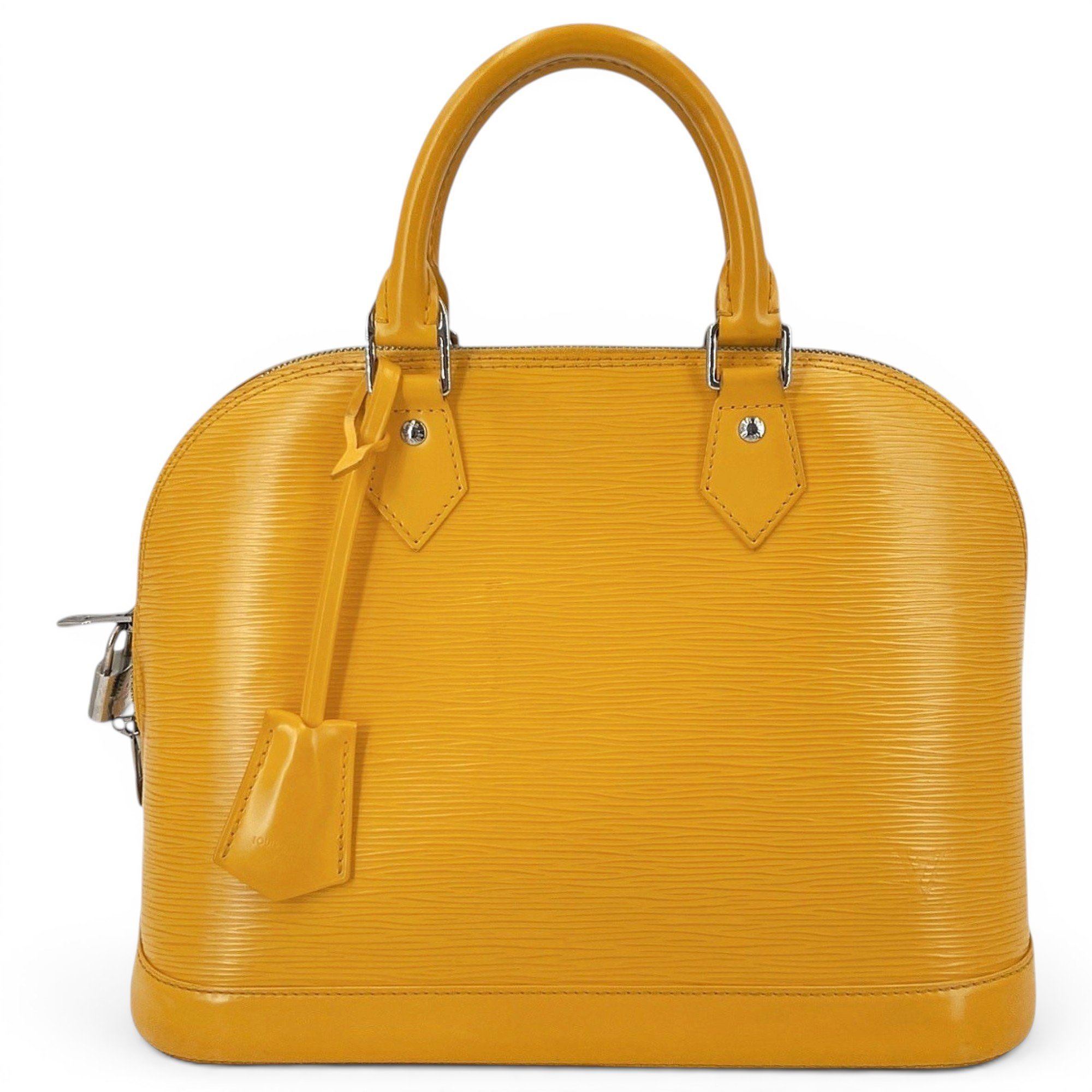 Alma leather handbag