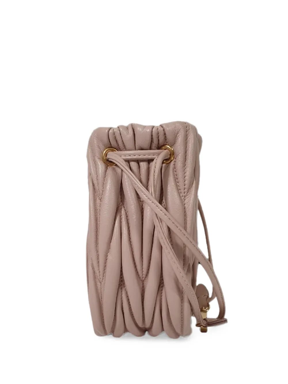 Miu Miu Matelassé bucket bag