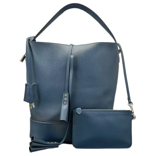 Lockme Bucket leather bag