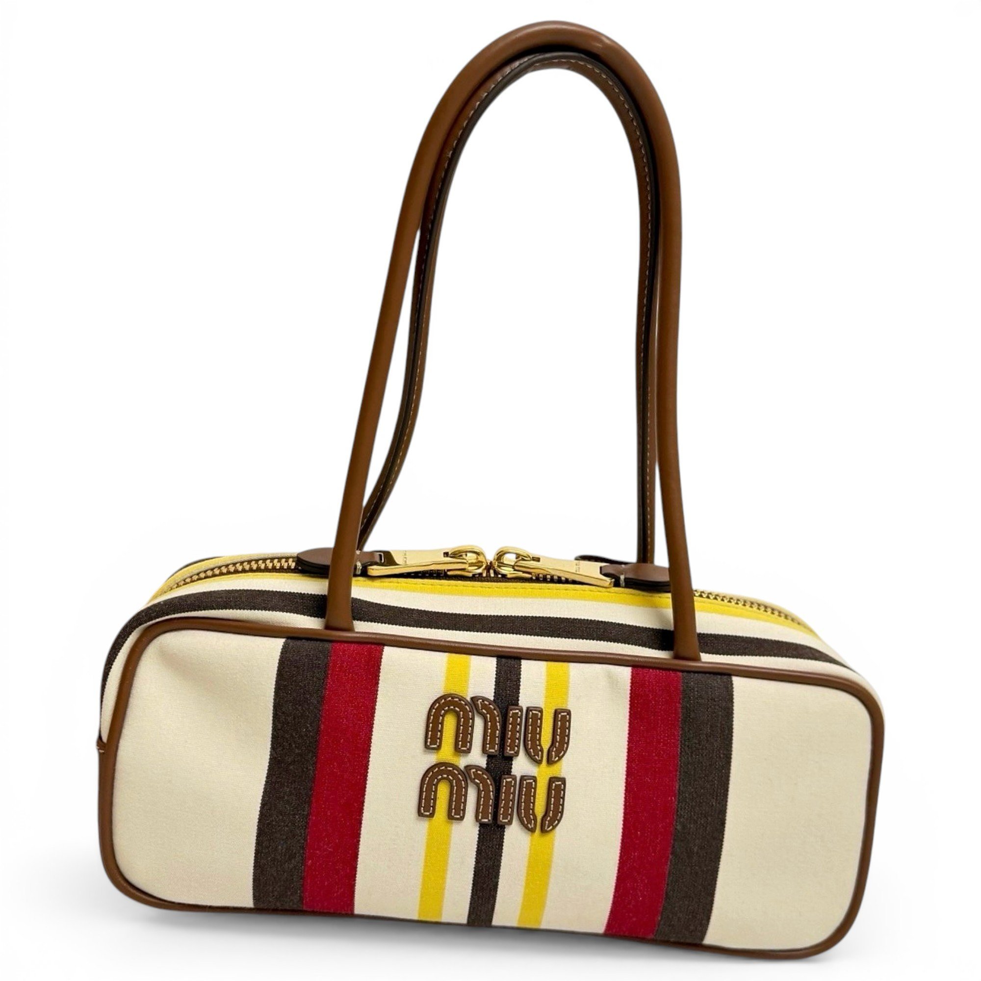 Beau leather handbag