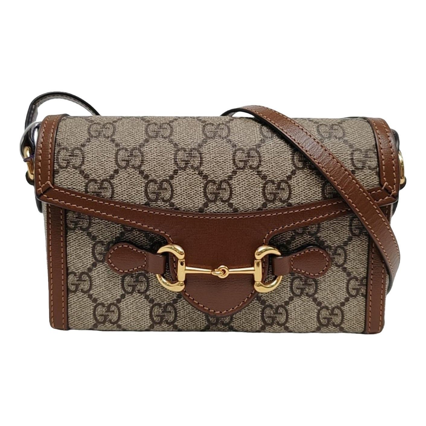 Handle Horsebit 1955 leather handbag