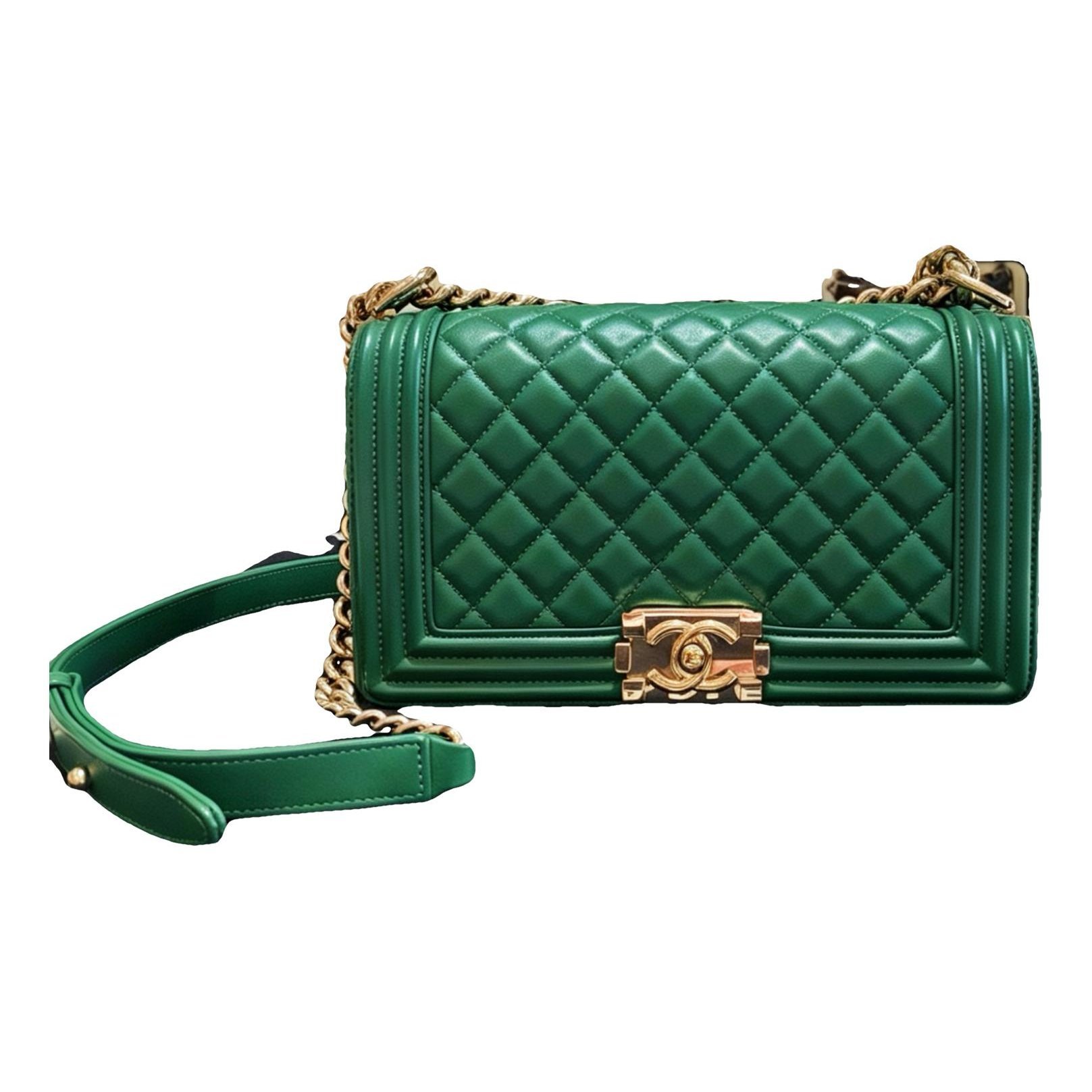 Boy leather crossbody bag