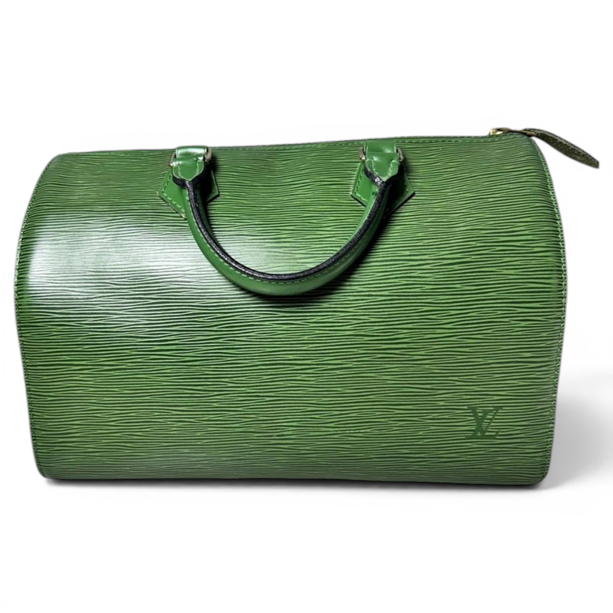 Speedy leather handbag