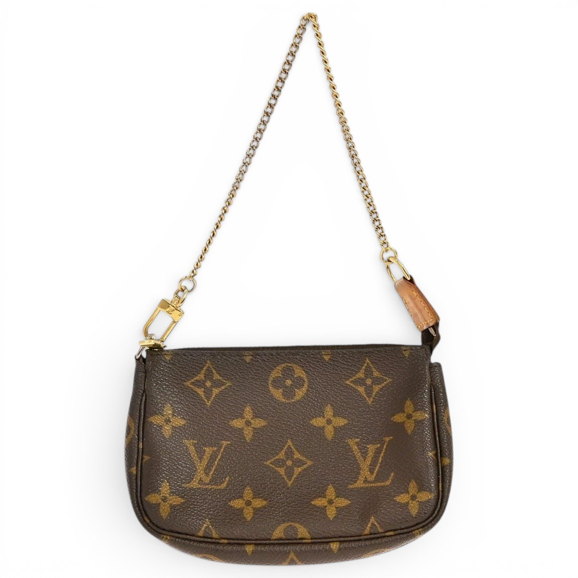 Pochette Accessoire leather handbag
