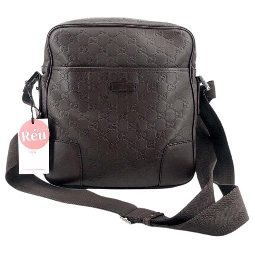 Leather crossbody bag