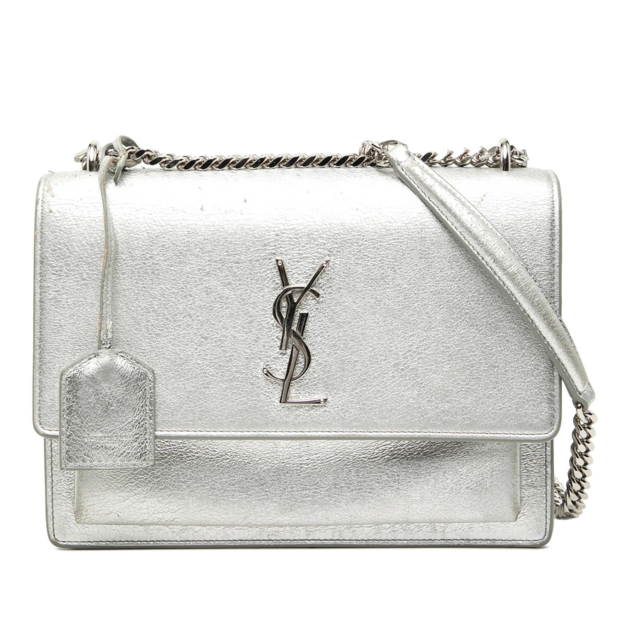 Sunset leather crossbody bag