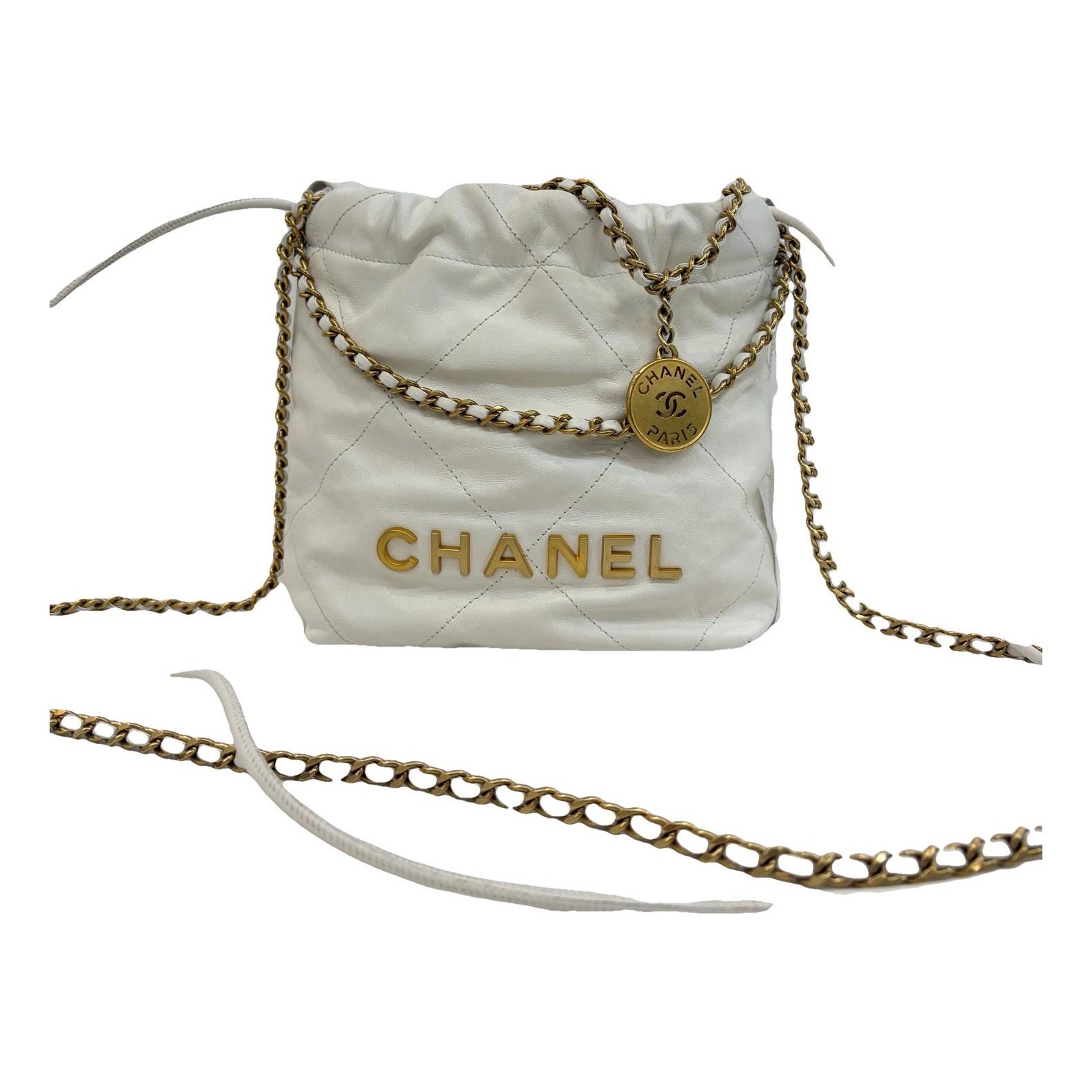 Chanel 22 leather handbag