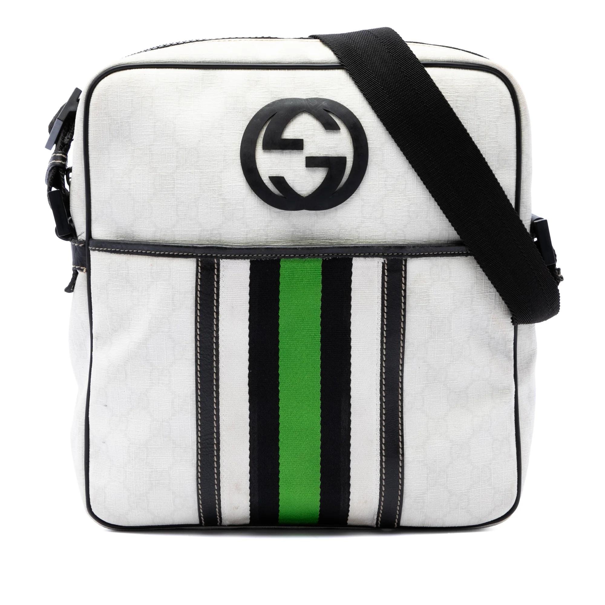 Interlocking cloth crossbody bag