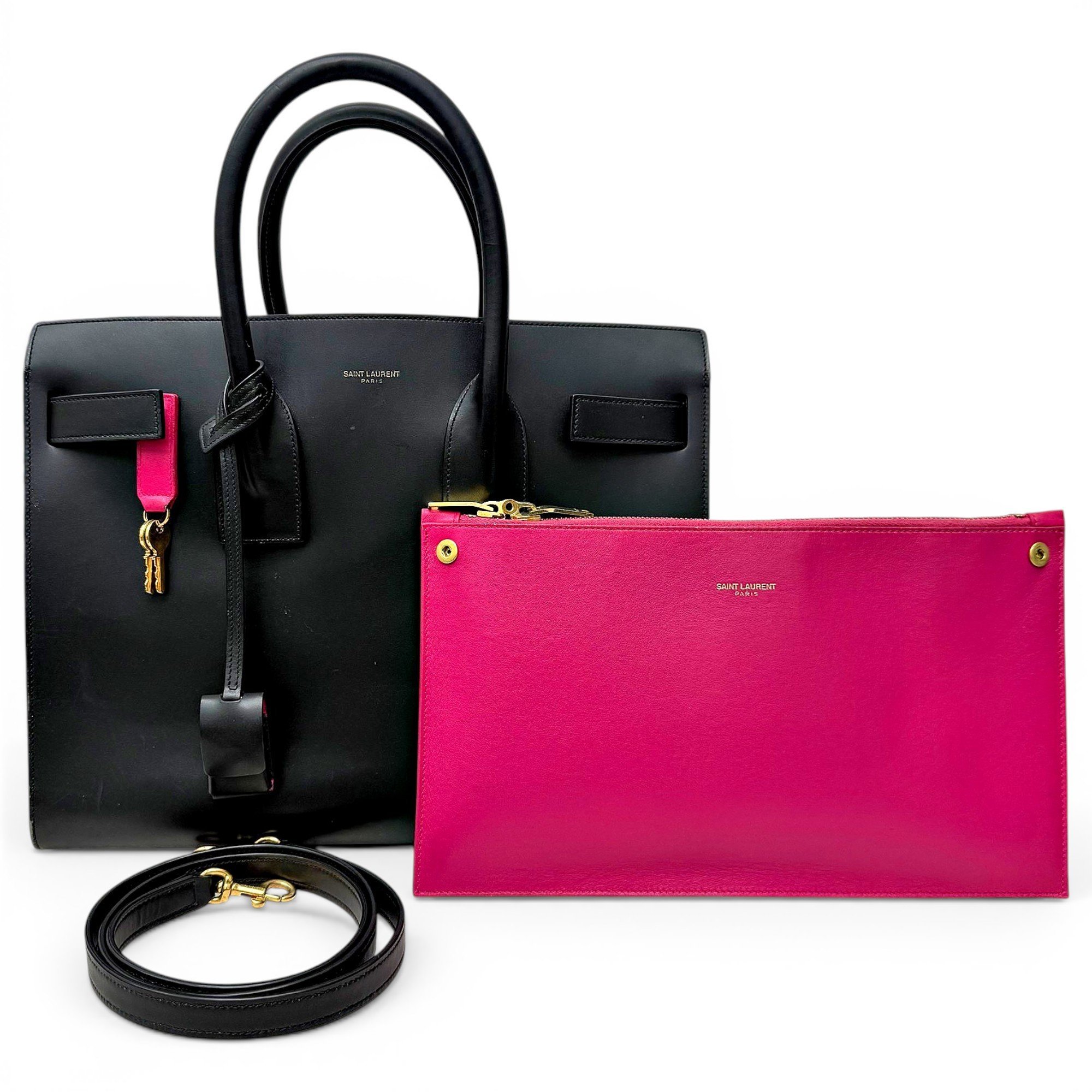 Sac de Jour leather handbag