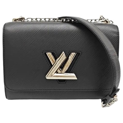 Twist leather crossbody bag