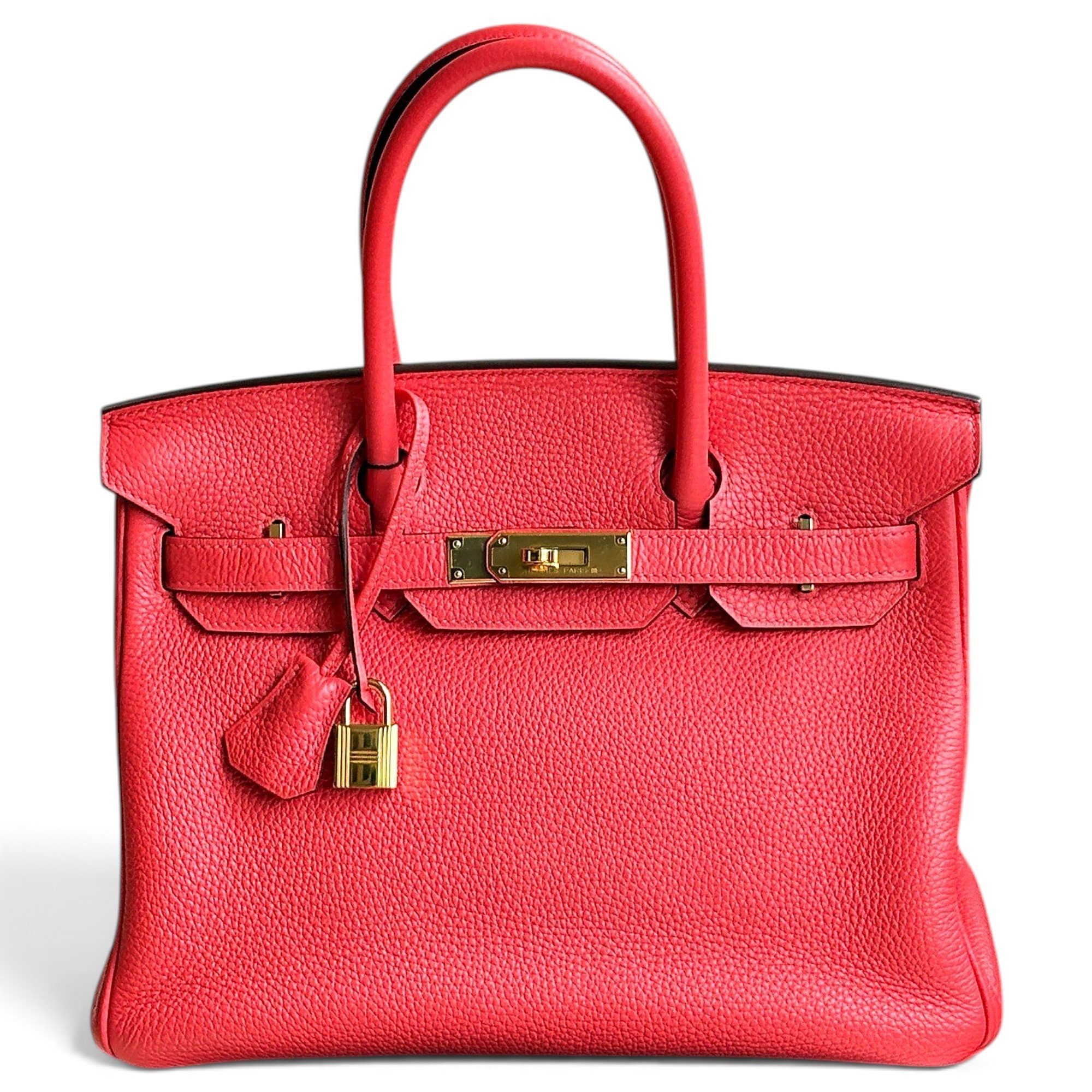 Birkin 30 leather handbag