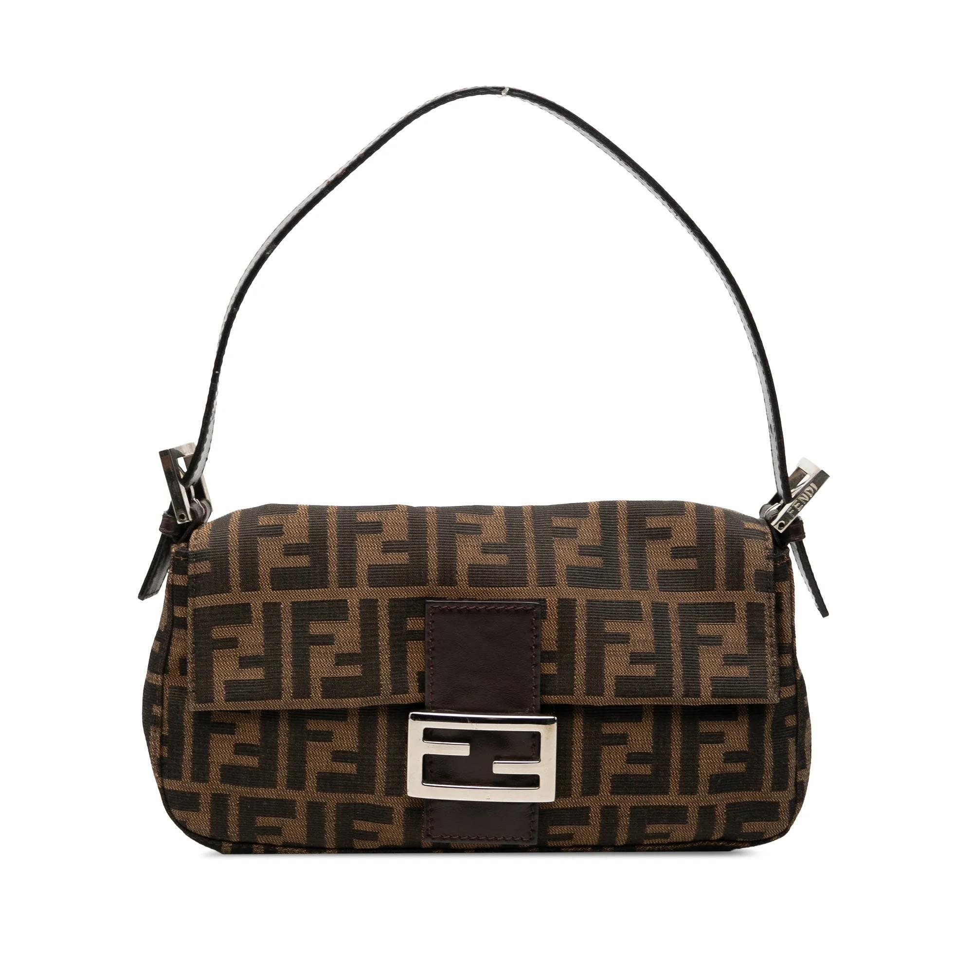 Baguette leather handbag