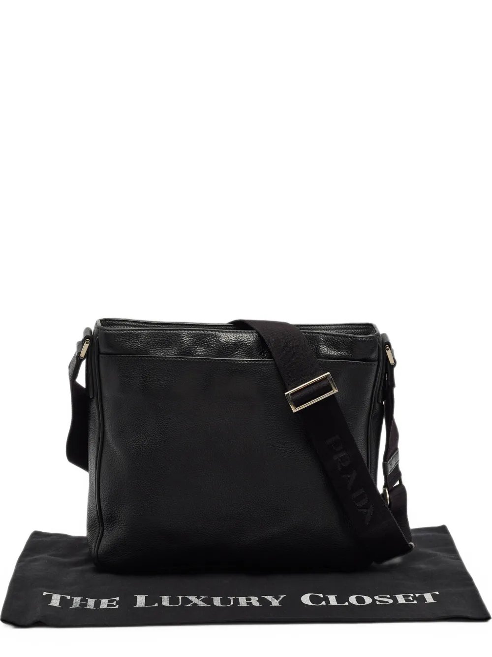 zip-pocket messenger bag