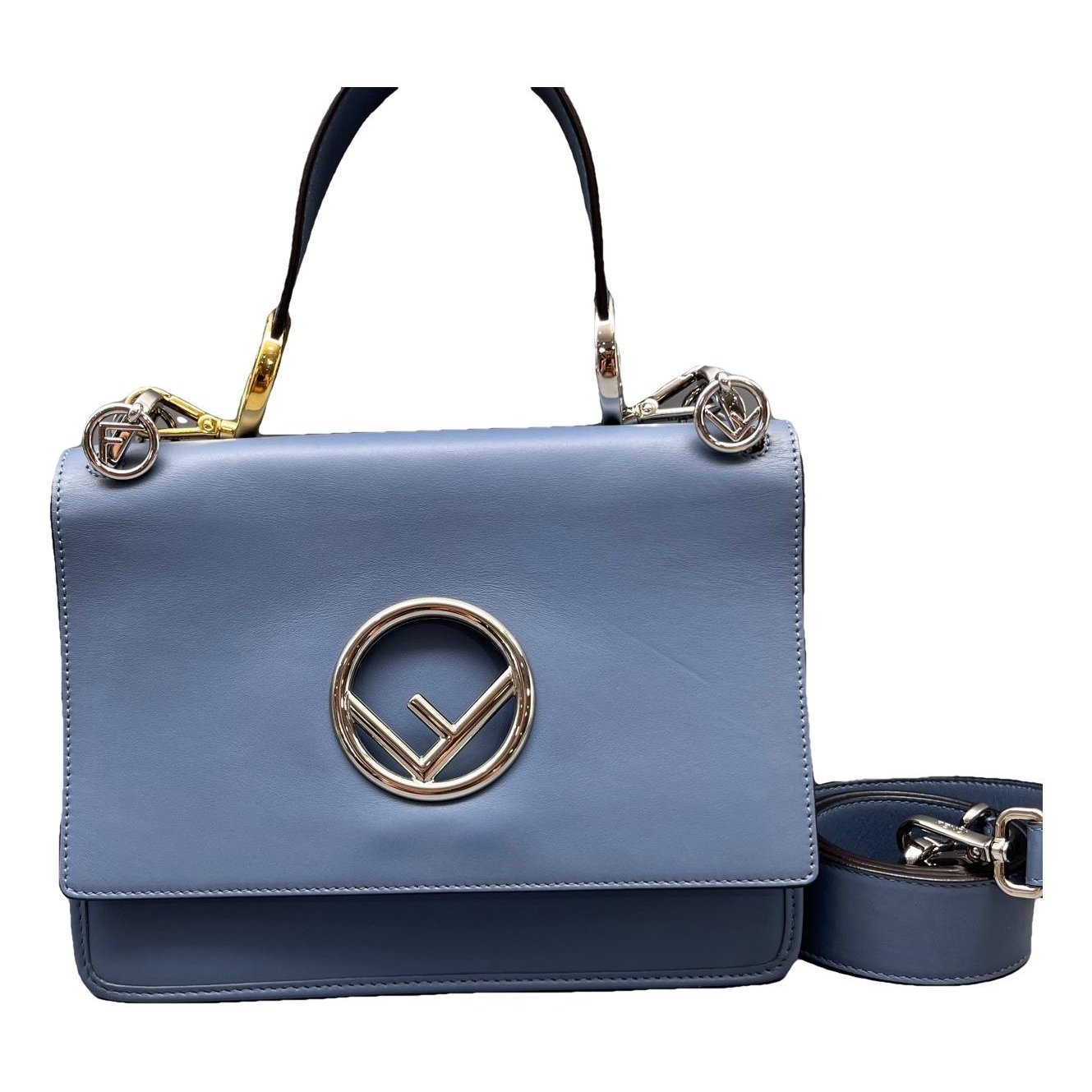 Kan I Logo leather handbag