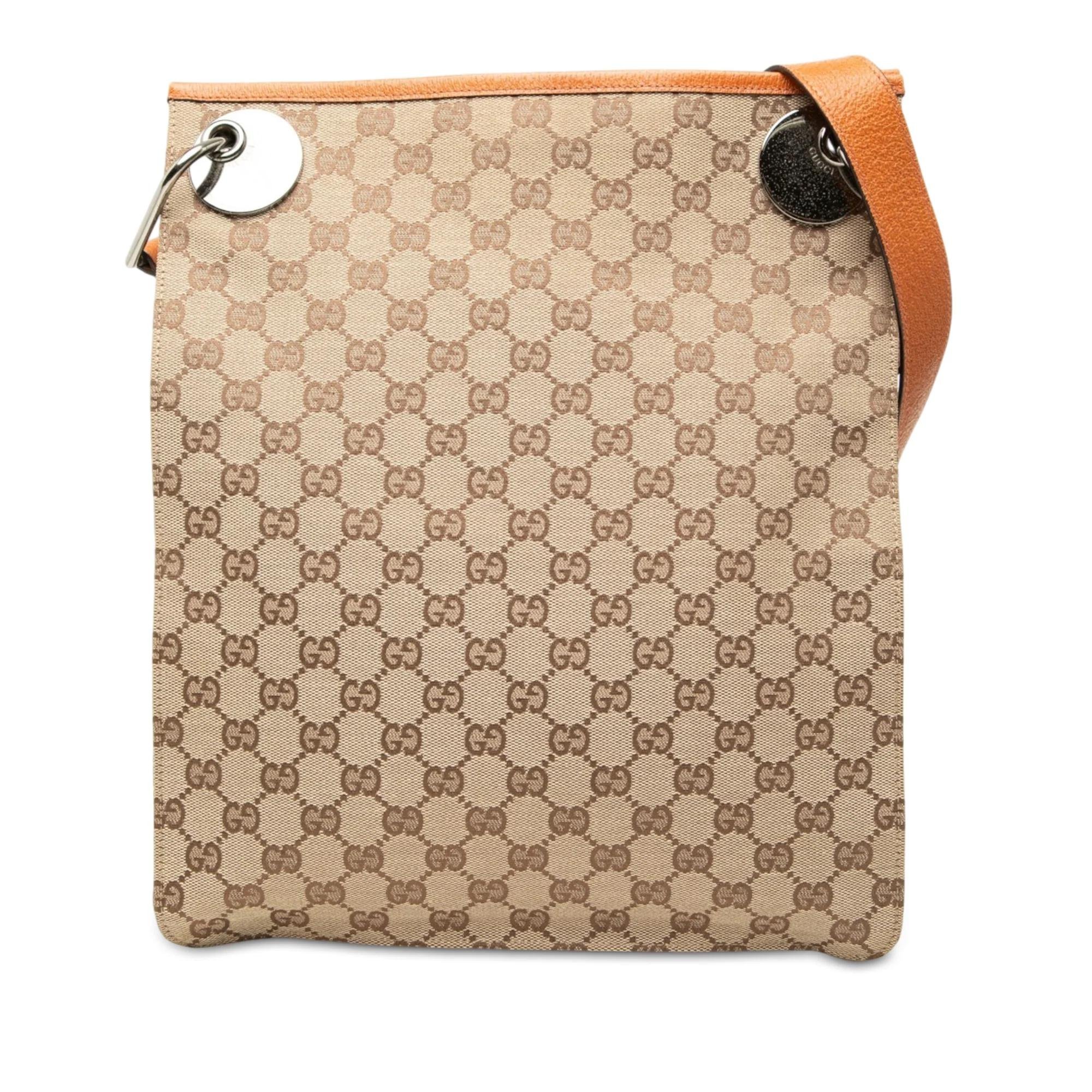 Eclipse leather crossbody bag
