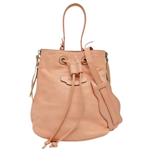 Papier leather handbag