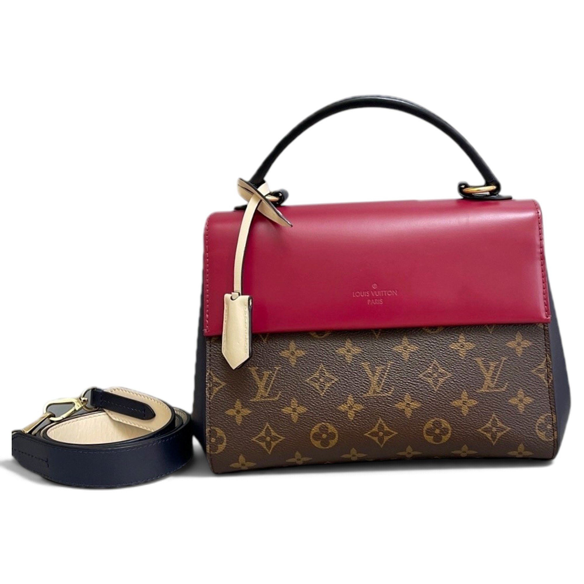Cluny leather handbag