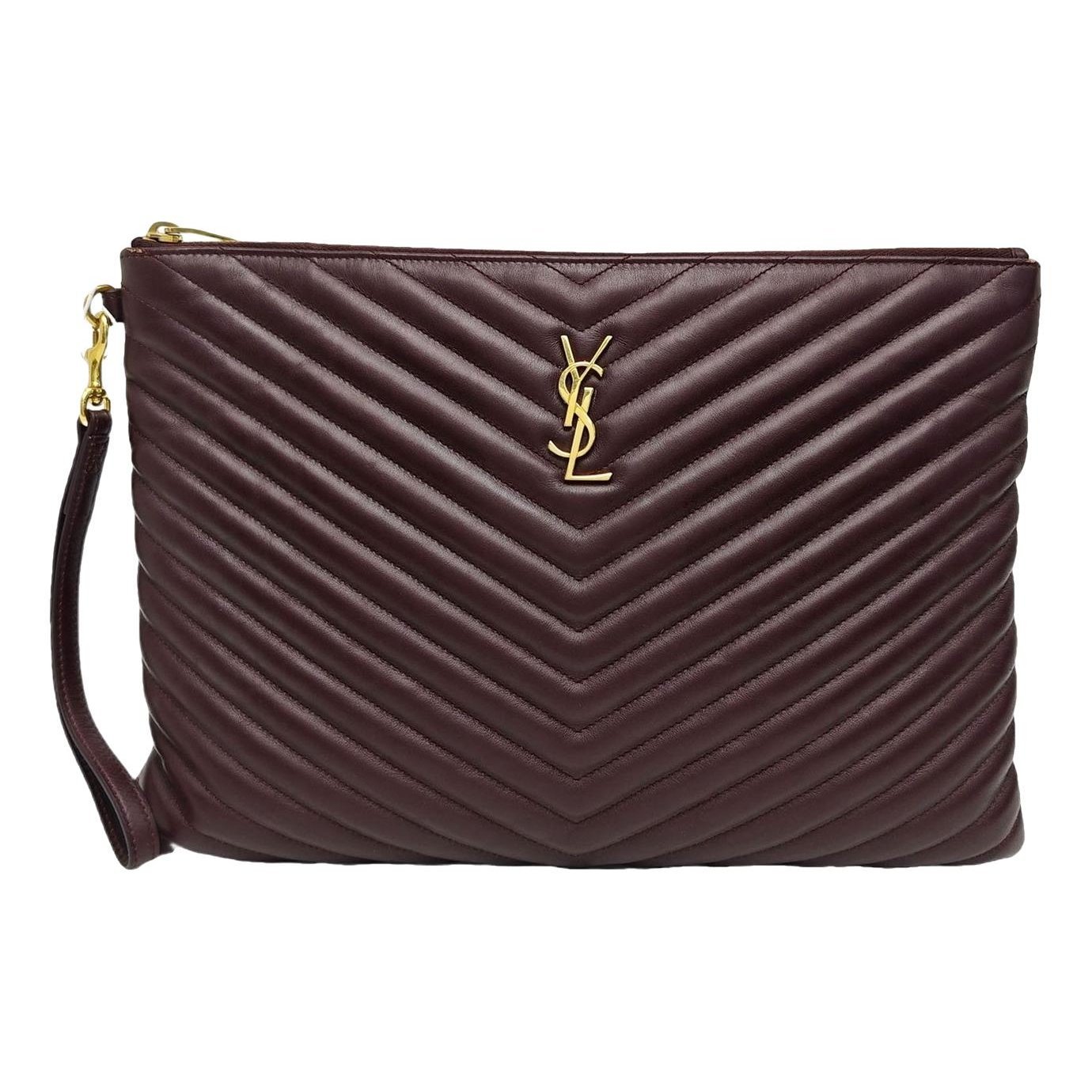 Baby monogramme leather handbag