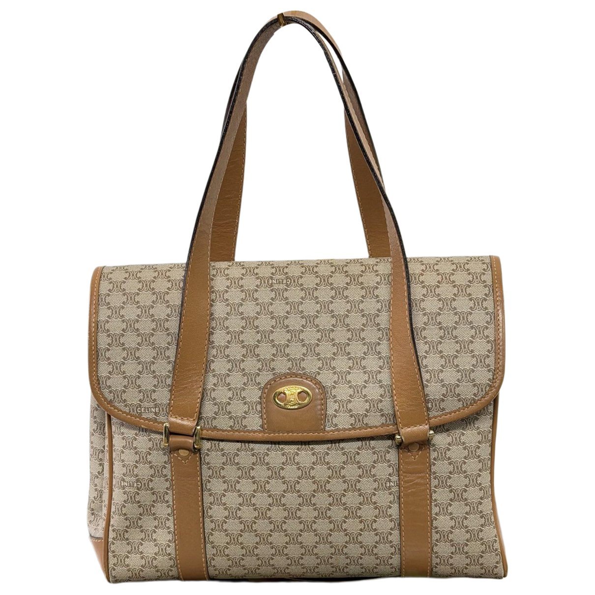 Patent leather handbag