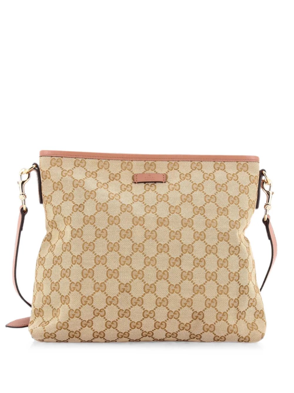 Flat Messenger Bag GG Canvas Medium crossbody bag