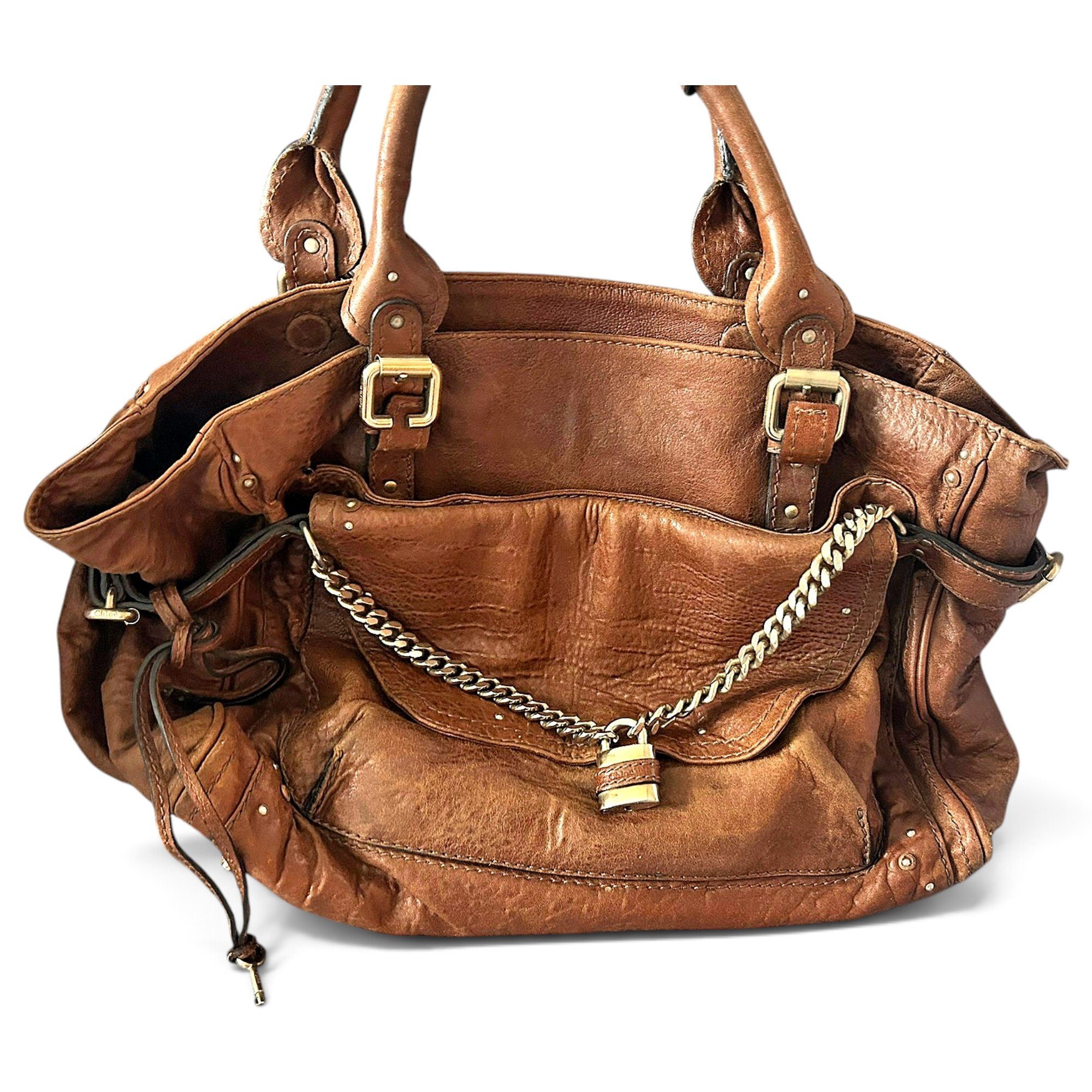 Paddington leather handbag