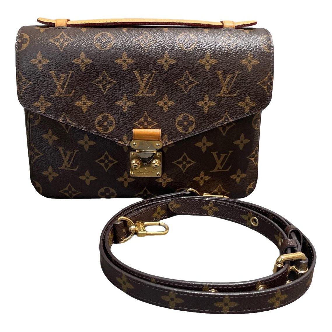 Metis leather crossbody bag
