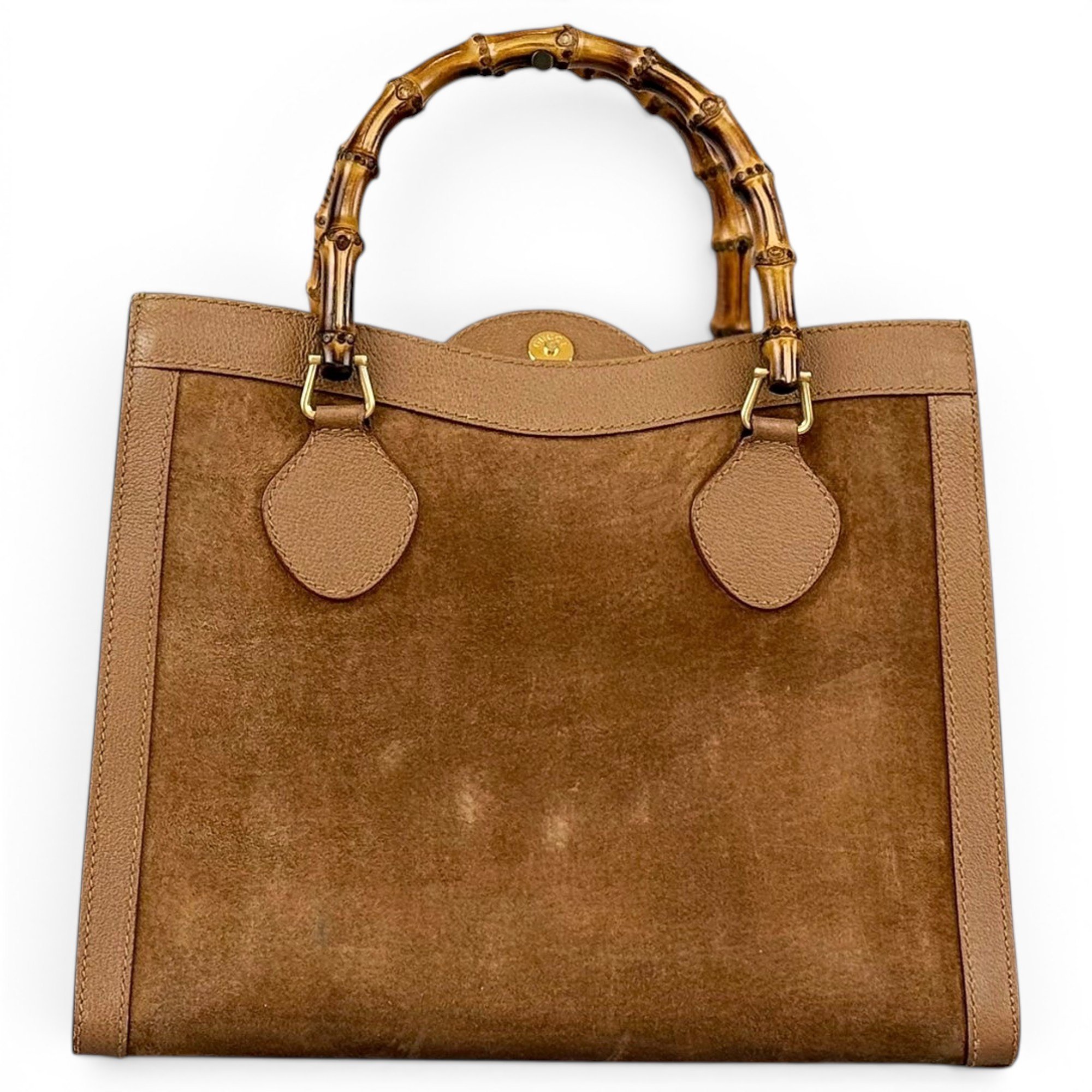 Diana Bamboo leather tote