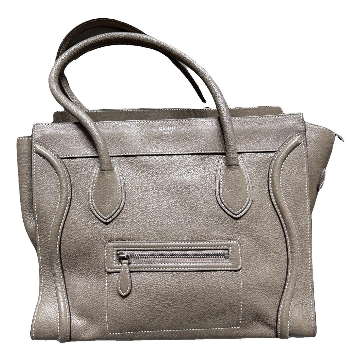 Luggage leather handbag