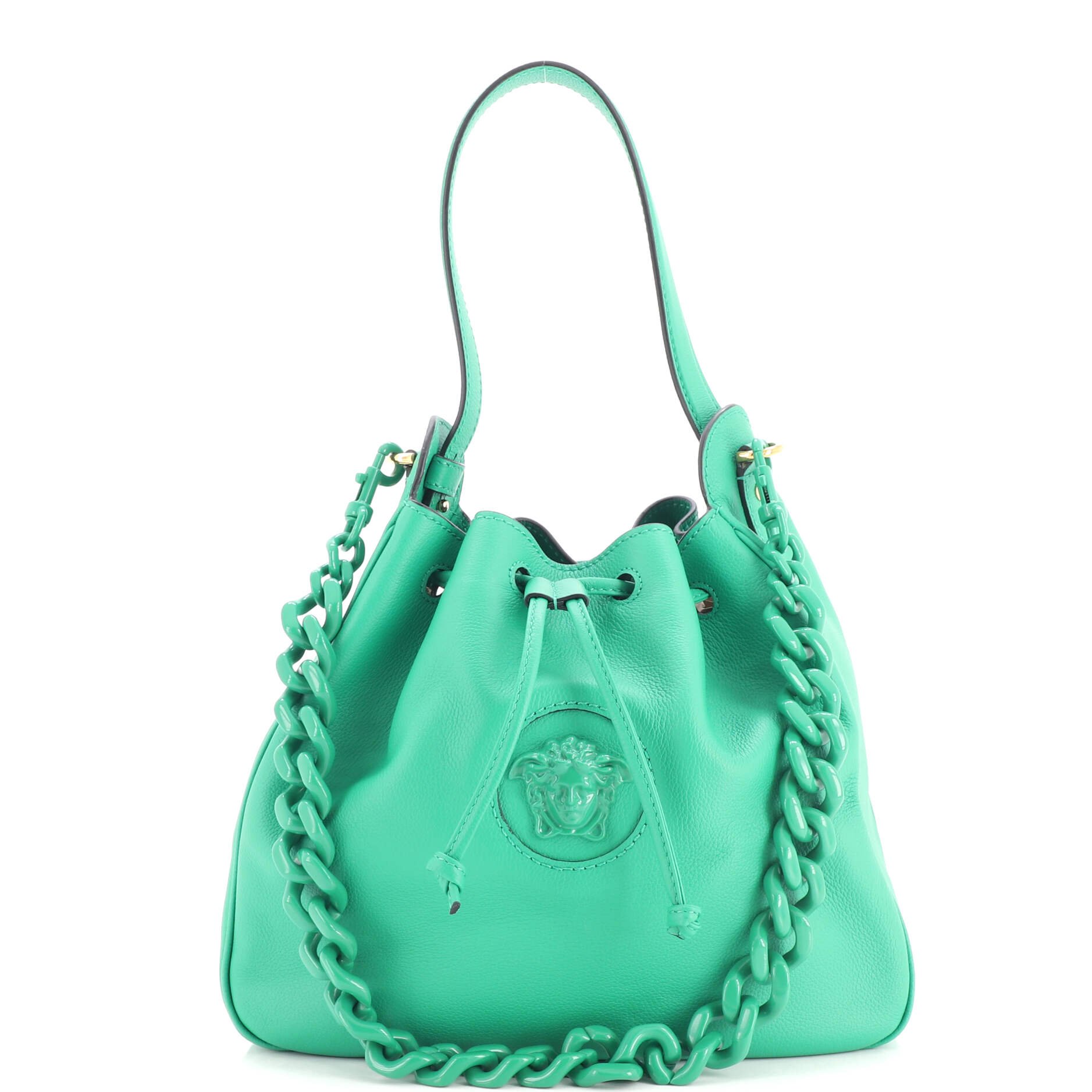 La Medusa Bucket Leather Large