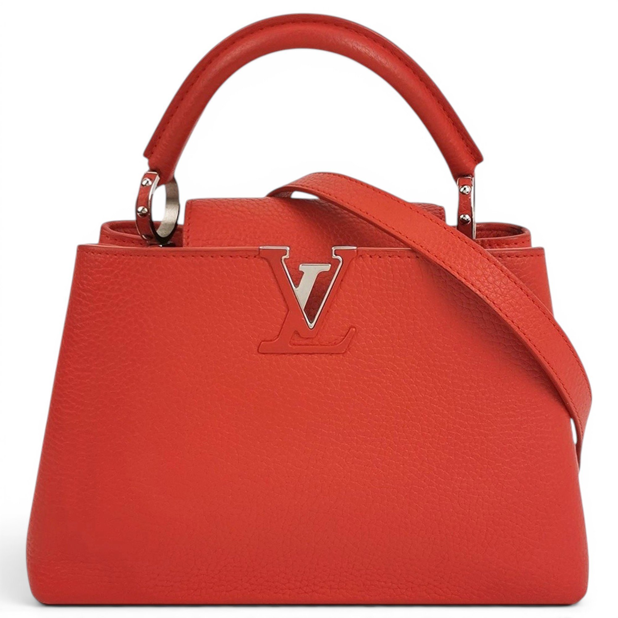 Capucines leather handbag