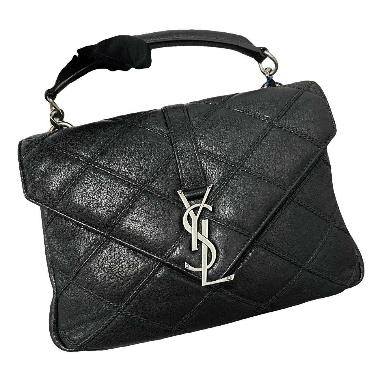Collége monogramme leather handbag