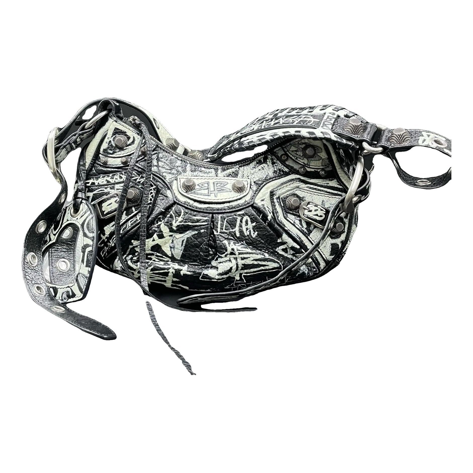Le Cagole leather handbag