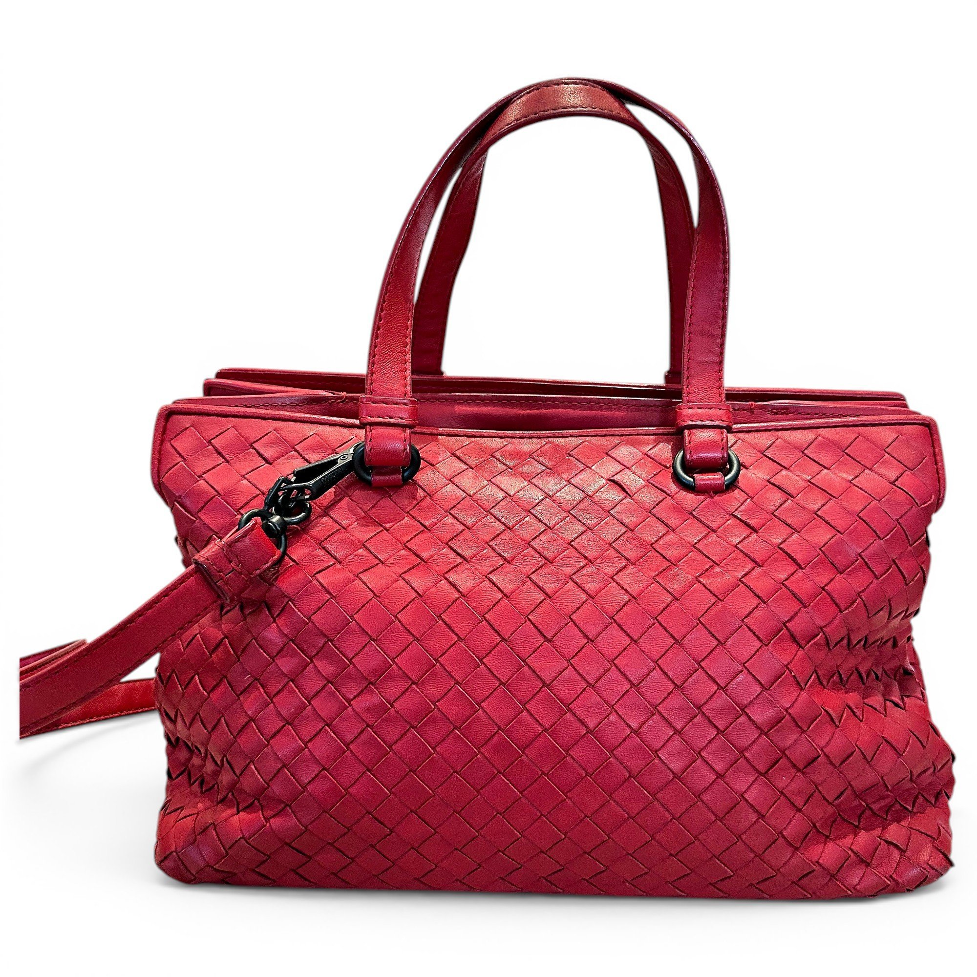 Leather handbag