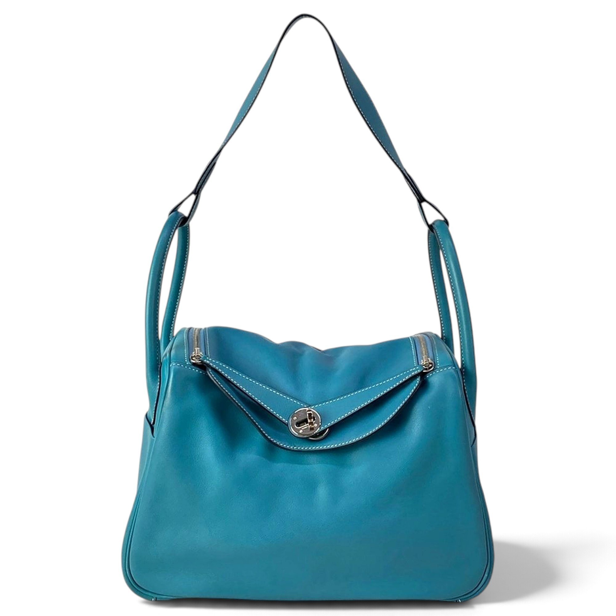 Lindy leather handbag