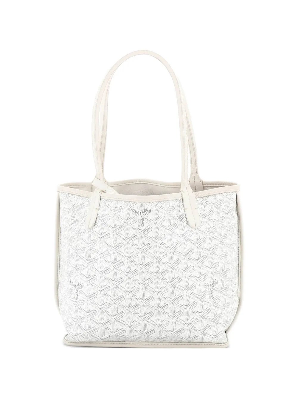 Anjou Reversible Tote Coated Canvas Mini satchel