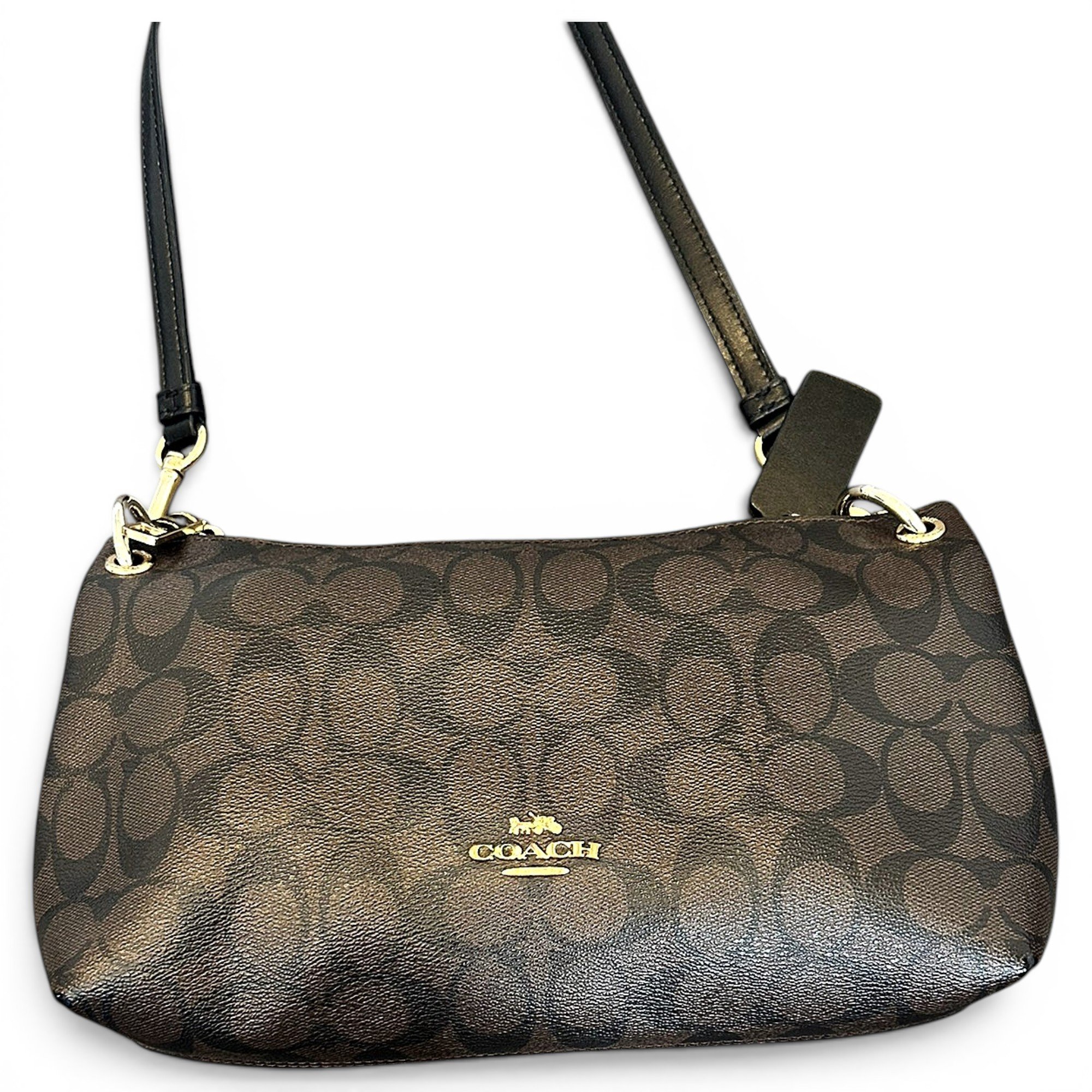 Leather crossbody bag