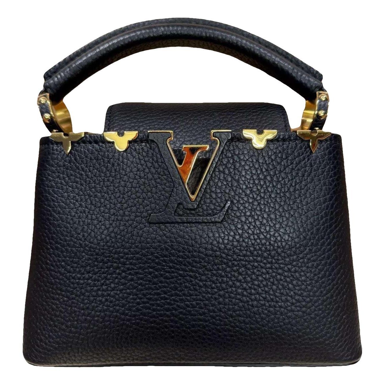 Capucines leather handbag