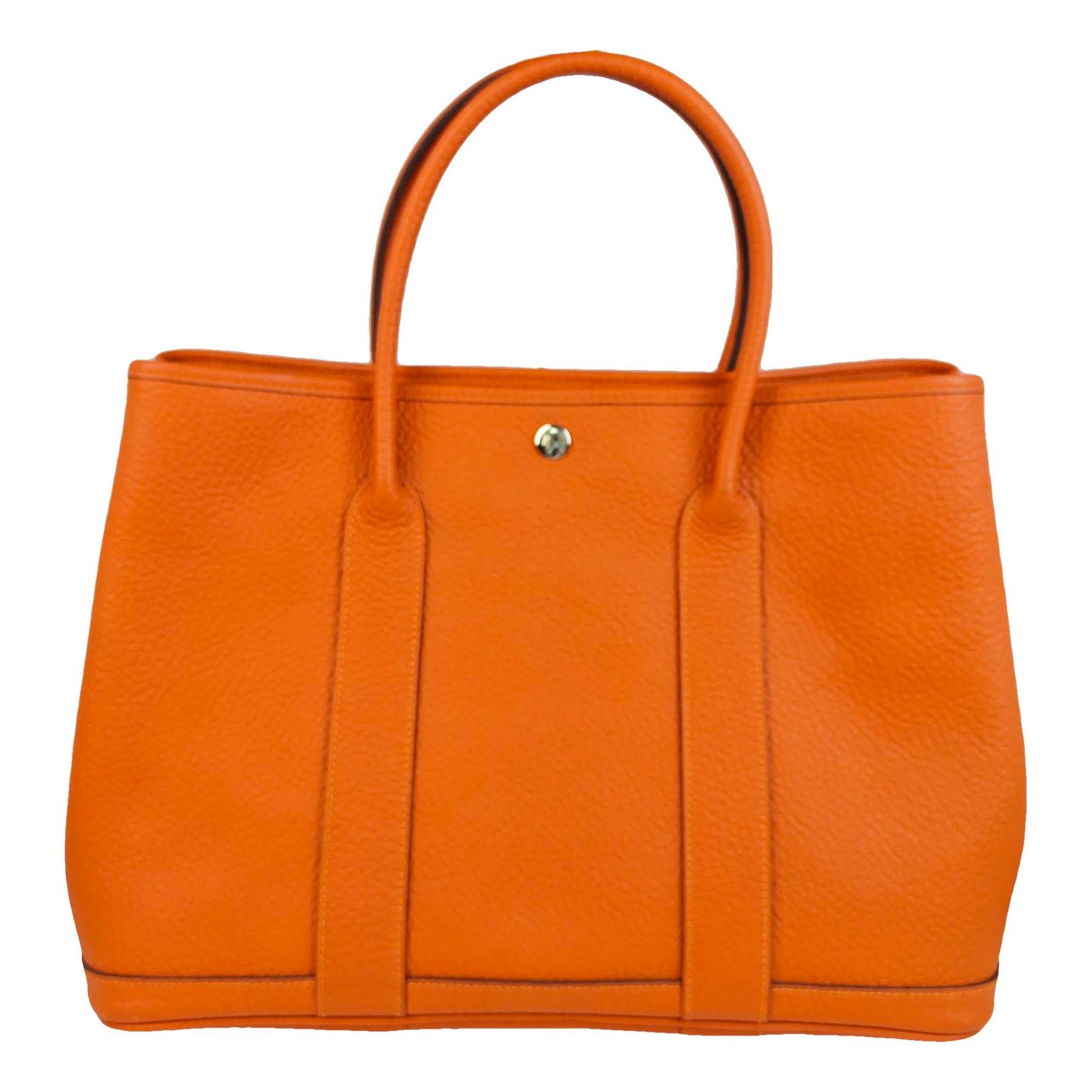Garden Party leather handbag